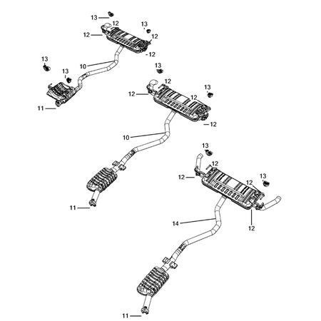 Jeep Grand Cherokee 2021-Present Exhaust System Seal Gasket