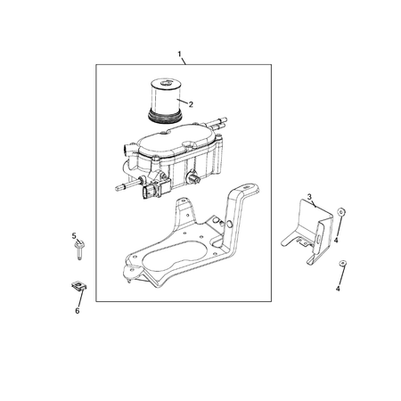 Jeep Grand Cherokee 2011-2020 Fuel Pump And Sending Unit Bracket