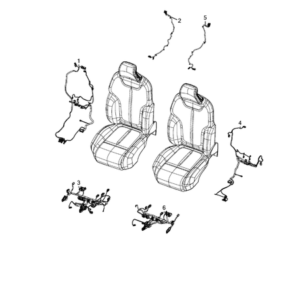 Jeep Renegade 2015-Present Governmental Bodies Cars Devices Cable Harness