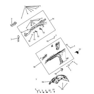 Jeep Avenger 2023-Present Back Door Pad