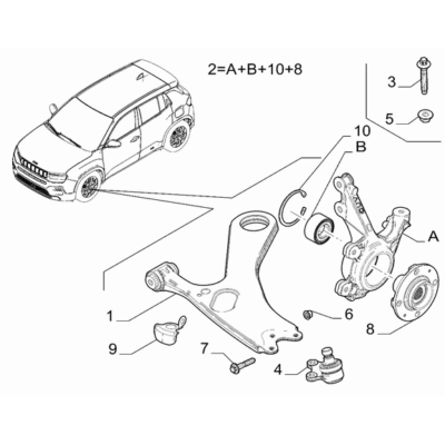 Jeep Avenger 2023-Present Front Suspension Protection