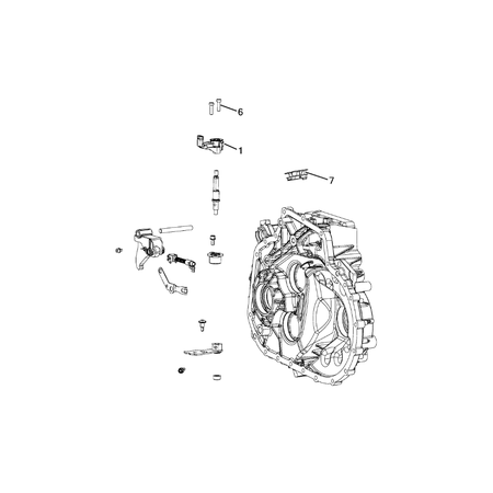 Jeep Compass 2017-Present Valve Body, Accumulator, Solenoid And Parking Sprag Screw