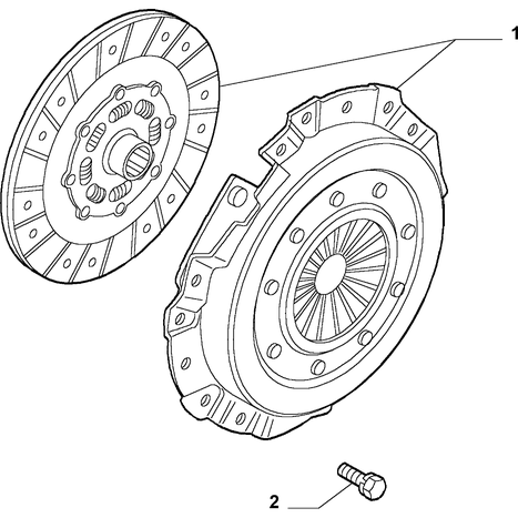 Jeep Renegade 2015-Present Clutch Group Kit Clutch