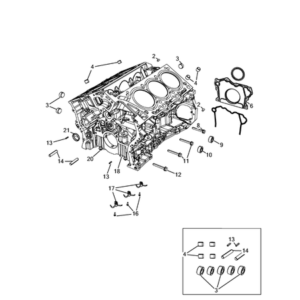 Jeep Renegade 2015-Present Power Plant Suspensions Pad