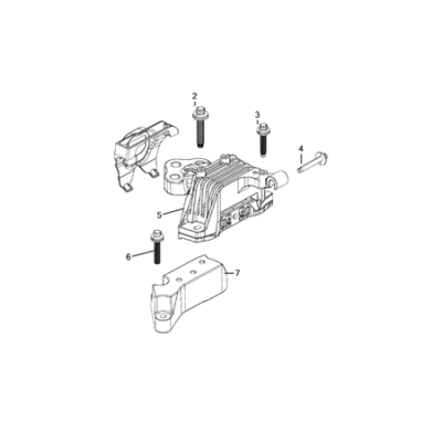 Jeep Cherokee 2014-2018 Engine Mounting Pad