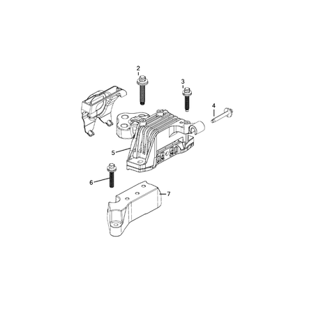 Jeep Cherokee 2014-2018 Engine Mounting Bracket