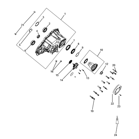 Jeep Grand Cherokee 2011-2020 Case, And Extension Sealer