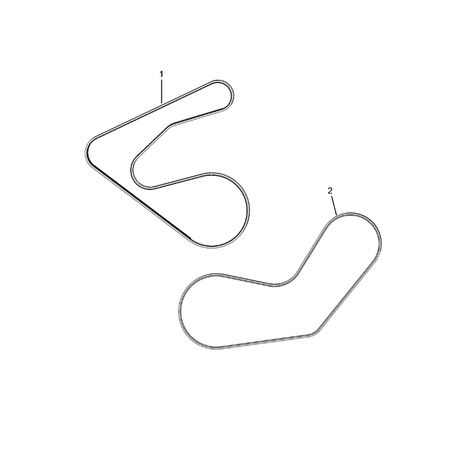 Jeep Wrangler 2018-Present Drive Belts Belt