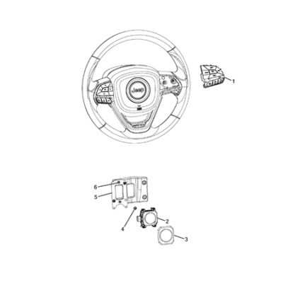 Jeep Cherokee 2014-2018 Speed Control Bracket