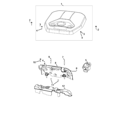 Jeep Grand Cherokee 2021-Present Engine Identification, Service Engines & Engine Service Kits Screw And Washerassy