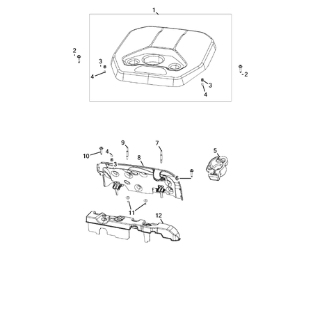 Jeep Grand Cherokee 2021-Present Engine Identification, Service Engines & Engine Service Kits Screw And Washerassy