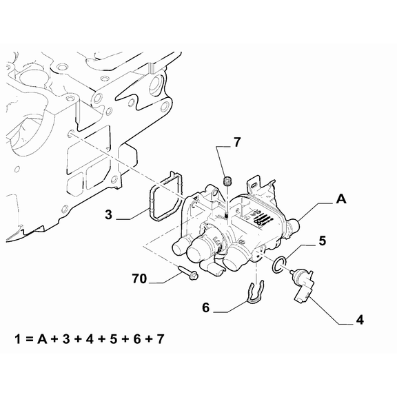 Jeep Avenger 2023-Present Water Pump And Lines Clips