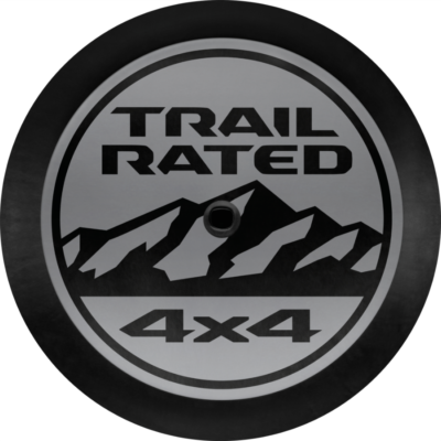 Wrangler 2018-Present Spare Tire Cover – Trail Rated