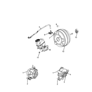 Jeep Cherokee 2014-2018 Vacuum Pump