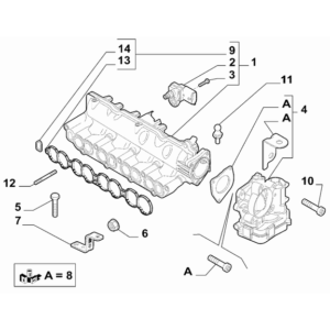 Jeep Renegade 2015-Present Air Cleaner And Ducts Collar