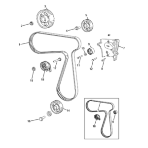 Jeep Renegade 2015-Present Crankcase And Cylinder Head Screw