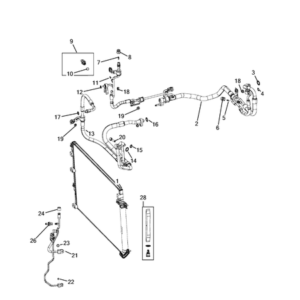 Jeep Wrangler 2018-Present Battery Cooling Nut