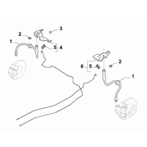 Jeep Renegade 2015-Present Hydraulic Brake System Pipe