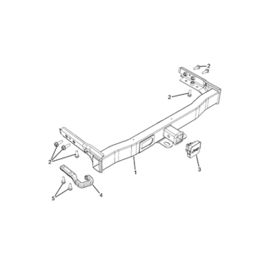 Jeep Cherokee 2014-2018 Trailer Tow And Tow Hooks Screw