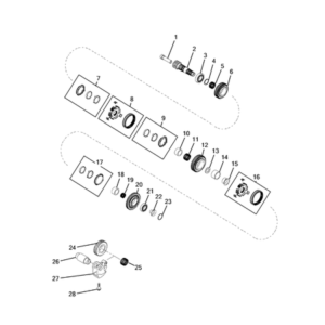 Jeep Cherokee 2014-2018 Gear Train Countershaft