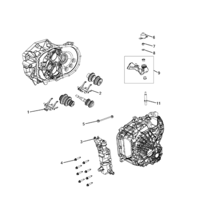 Jeep Compass 2017-Present Fork And Rails Fork