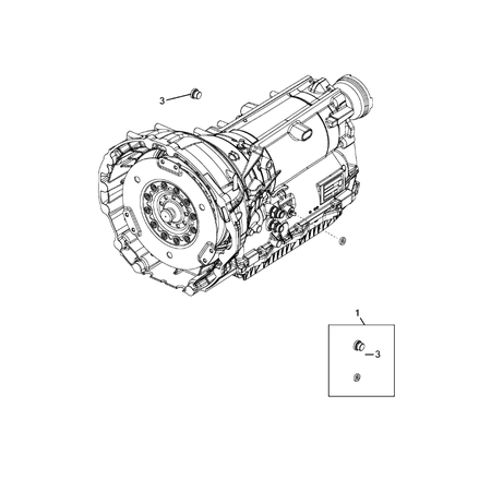 Jeep Grand Cherokee 2011-2020 Valve Body, Accumulator, Solenoid And Parking Sprag Seal