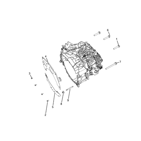 Jeep Compass 2017-Present Mounting And Skid Plate Screw