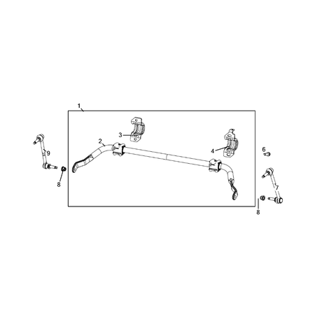 Jeep Grand Cherokee 2021-Present Front Stabilizer Bar Collar