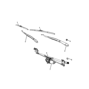 Jeep Avenger 2023-Present Bodyshell, Panels (Front Part) Screw