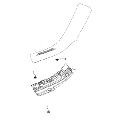 Jeep Grand Cherokee 2021-Present Panels – Moldings – Scuff Plates, Pillar, Cowl, 1/4 Panel Trim And Cargo Covers Plate