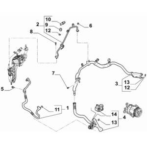 Jeep Renegade 2015-Present Ventilation And Heating Clip