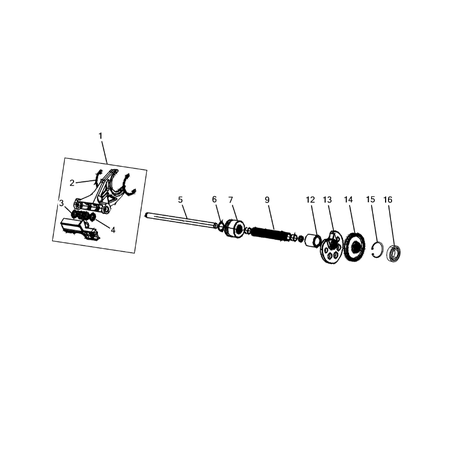 Jeep Grand Cherokee 2011-2020 Fork And Rails Plane Washer