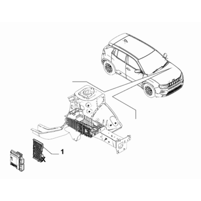 Jeep Avenger 2023-Present Interconnection And Remote Control Switch Support