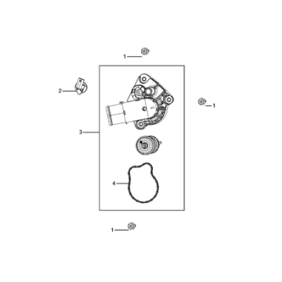 Jeep Grand Cherokee 2021-Present Water Pump And Related Parts Seal