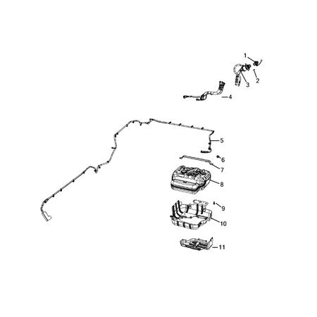 Jeep Wrangler 2018-Present Diesel Exhaust Fluid System Screw