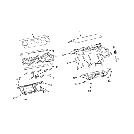 Jeep Grand Cherokee 2021-Present Manifolds And Vacuum Fittings Screw