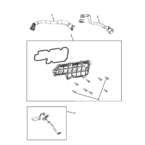 Jeep Compass 2017-Present Crankshaft, Piston, Drive Plate, Flywheel, And Damper Big End Shells