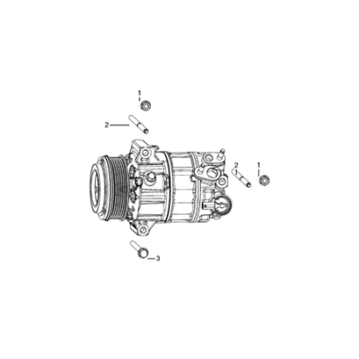 Jeep Grand Cherokee 2021-Present Air Conditioner Compressor And Mounting Screw