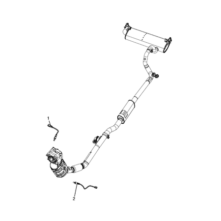 Jeep Wrangler 2018-Present Sensors Lambda Probe