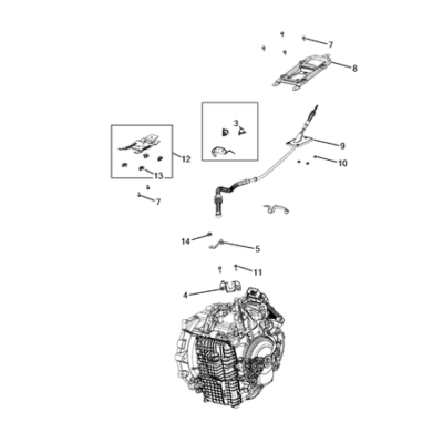 Jeep Compass 2017-Present Gearshift Controls And Related Parts Bracket