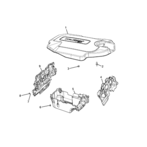 Jeep Wrangler 2018-Present Engine Mounting Pad