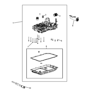 Jeep Wrangler 2018-Present Front Axle: Housing, Differential And Vent Pillar