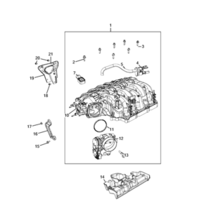 Jeep Grand Cherokee 2011-2020 Manifolds And Vacuum Fittings Bracket