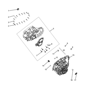 Jeep Wrangler 2018-Present Front Axle Shafts Seal Gasket