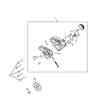 Jeep Wrangler 2018-Present Engine Oiling, Oil Pan And Indicator (Dipstick) Oil Pump