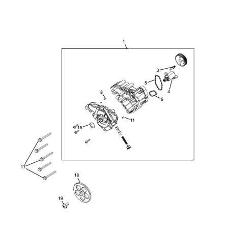 Jeep Grand Cherokee 2021-Present Engine Oiling, Oil Pan And Indicator (Dipstick) Oil Pump