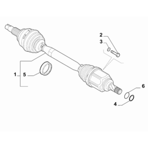 Jeep Renegade 2015-Present Axle Shafts Seal