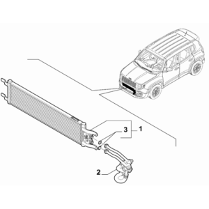 Jeep Renegade 2015-Present Exhaust Gas Control Device Pipe