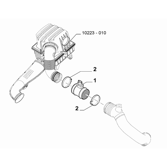 Jeep Renegade 2015-Present Air Cleaner And Ducts Collar