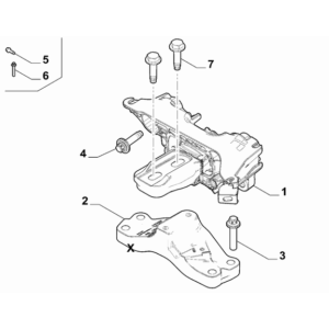 Jeep Renegade 2015-Present Exhaust Piping Bracket